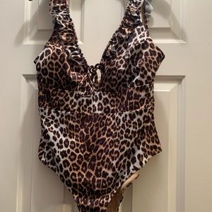 One piece bathing suit